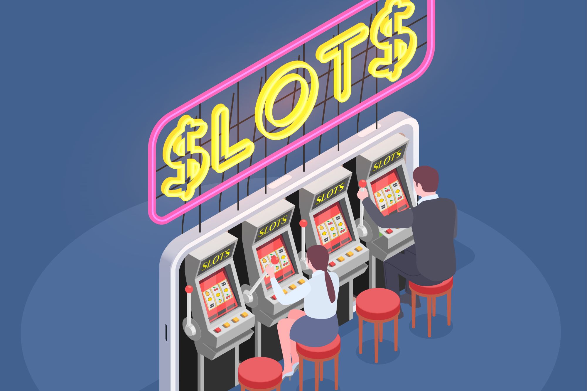 How do progressive jackpots work in slot machines?